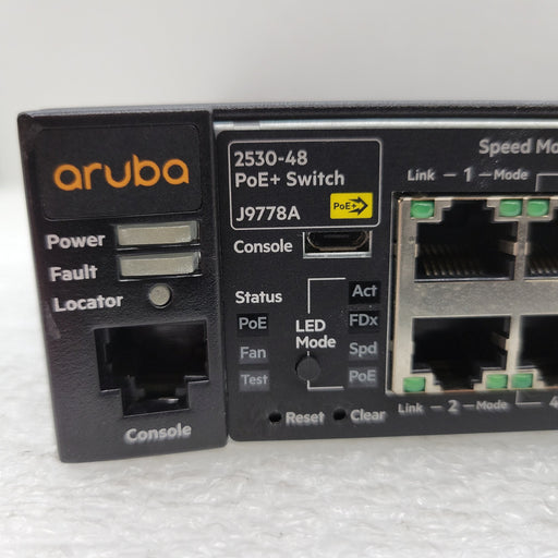 Aruba J9778A 2530-48-Poe+ 48-Port Poe+ Switch