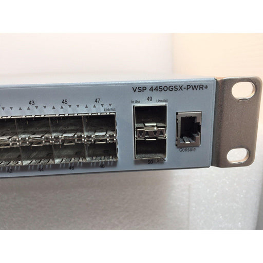 Avaya 4450Gsx-Pwr+ 48-Port (12 X Poe+) Virtual Services Platform Switch