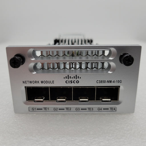 Cisco C3850-Nm-4-10G Catalyst 3850 4X 10Ge Sfp+ Switch Module