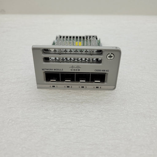 Cisco C9200-Nm-4G Catalyst 9200 Series 4-Port Switch Module
