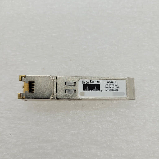 Cisco Glc-T 1Ge Base-T Cat 5 Optical Sfp Transceiver