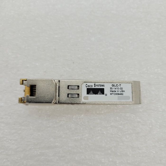 Cisco Glc-T 1Ge Base-T Cat 5 Optical Sfp Transceiver