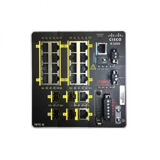 Cisco Ie-2000-16Tc-G-X 16-Port Industrial Ethernet Switch