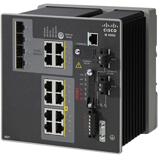 Cisco Ie-4000-8T4G-E Ie 4000 Series 8-Port Lan Base Switch