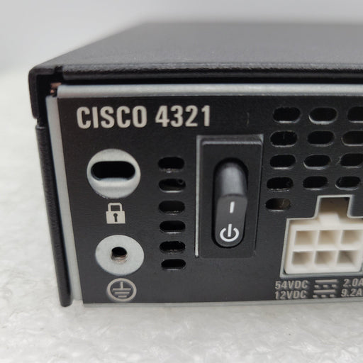 Cisco Isr4321/K9 Isr 4321 Integrated Services Router - No Clock Issue