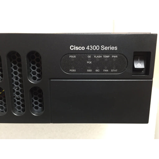 Cisco Isr4351/K9 Unaffected 3X 1Ge Sfp Nim 2X Sm 1X Pvdm Isc Router