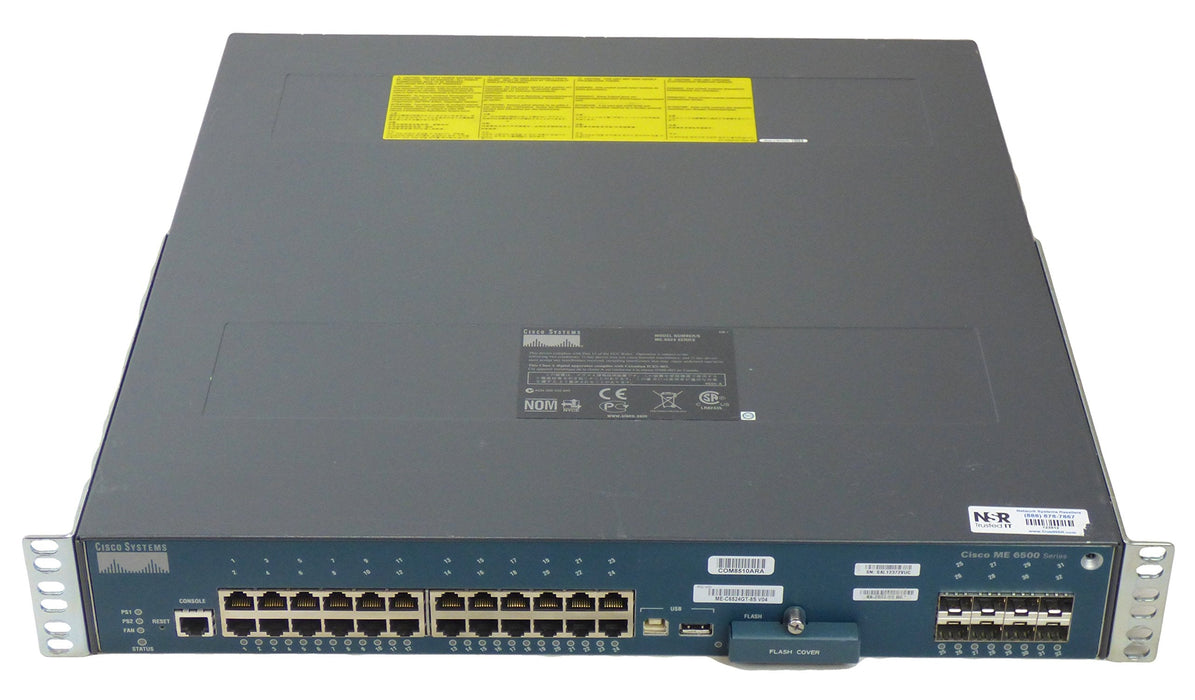 Cisco Me-C6524Gs-8S Me 6500 24-Port Managed Switch