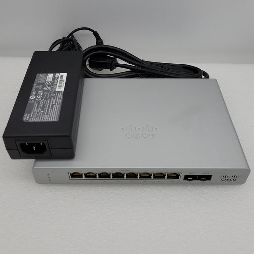 Cisco Meraki Ms120-8Lp-Hw 8-Port Gbe Poe+ Unclaimed Switch