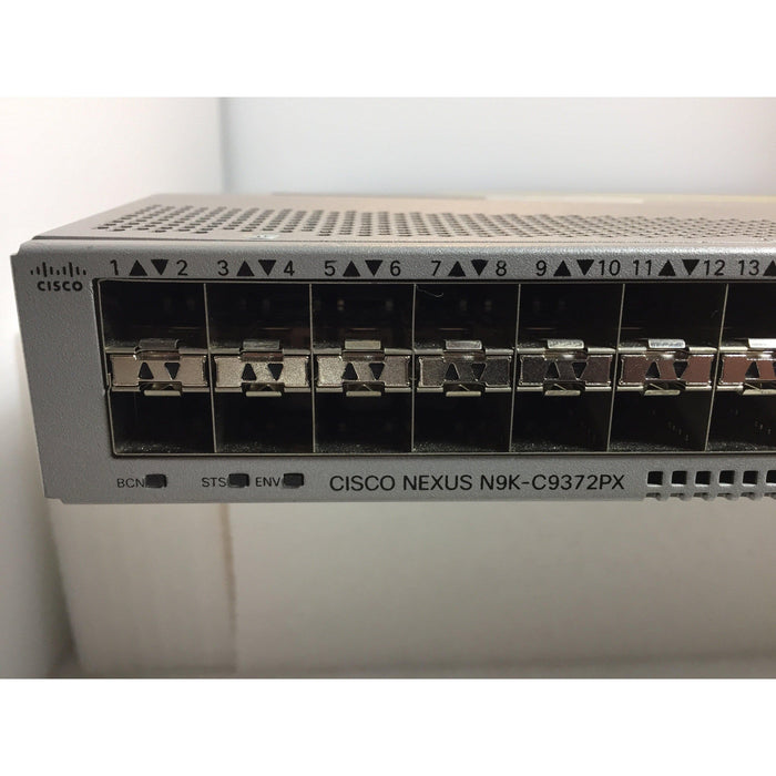 Cisco N9K-C9372Px Nexus 9300 48-Port Back-To-Front Airflow Switch Data Center
