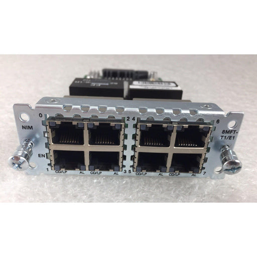 Cisco NIM-8MFT-T1/E1 8-Port T1/E1 Router Module