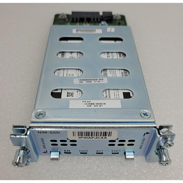 Cisco Nim-Ssd Carrier Module Dual 200Gb Ssd For Isr4400 Router Applications