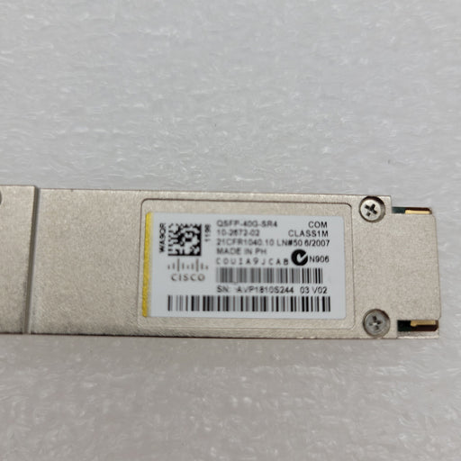 Cisco Qsfp-40G-Sr4 40Gb Base-Sr4 850Nm Mmf Mpo-12 Qsfp+ Transceiver Qsfp