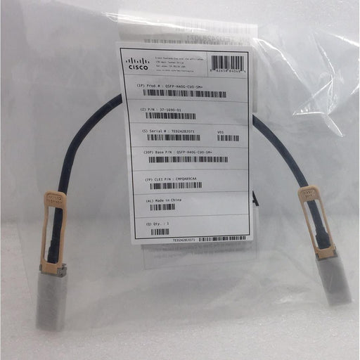 Cisco Qsfp-H40G-Cu5M 5M 40 Gigabit Qsfp+ Twinax Transceiver Cable 40G Dac