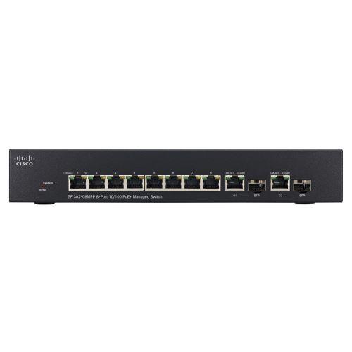 Cisco Sf302-08Mpp-K9 Small Business 300 8-Port Compact Switch