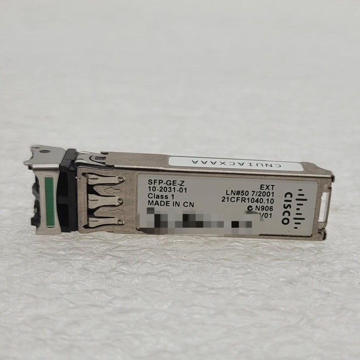 Cisco Sfp-Ge-Z 1000Base-Zx Sfp Smf 10Gb Transceiver Module
