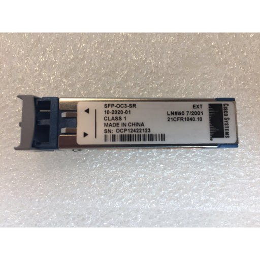 Cisco Sfp-Oc3-Sr Oc-3/Stm-1 2Km Transceiver Module Sfp Oc3