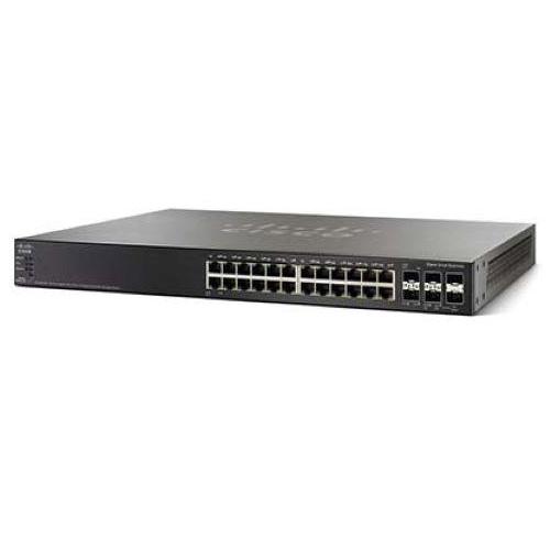 Cisco Sg500-28P-K9 Small Business 500 24-Port Poe+ Stackable Switch