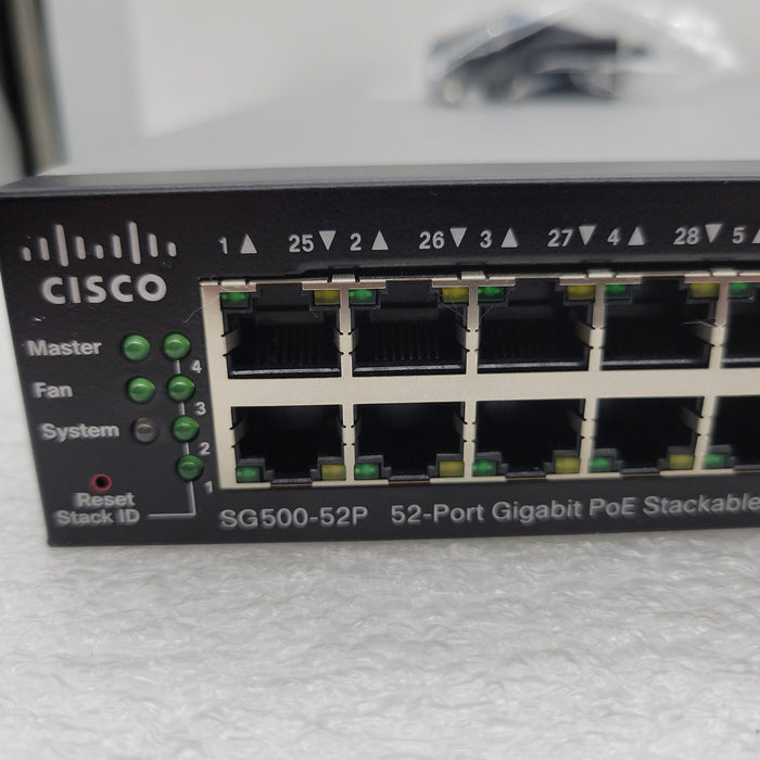 Cisco Sg500-52P-K9 Small Business 500 48-Port Poe+ Switch