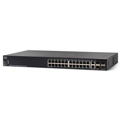Cisco Sg500X-24P-K9 Small Business 500X 24-Port Poe+ Switch