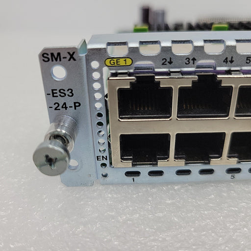 Cisco Sm-X-Es3-24-P 24 X 1Gbe Poe+ Layer 2/3 Etherswitch Service Module Router