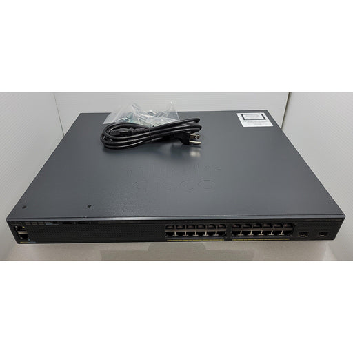 Cisco Ws-C2960X-24Pd-L 24-Port Poe Stackable Lan Base Switch