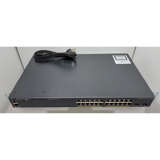 Cisco Ws-C2960X-24Td-L 24-Port Managed Switch
