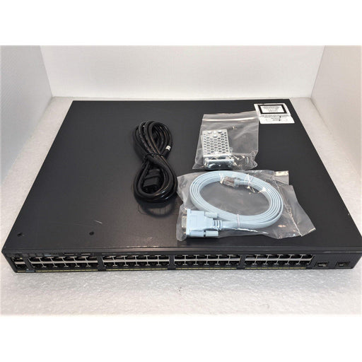 Cisco Ws-C2960X-48Fpd-L 48-Port Poe (24 Poe+) Lan Base Switch