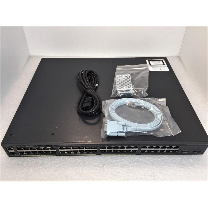 Cisco Ws-C2960X-48Fpd-L 48-Port Poe (24 Poe+) Lan Base Switch