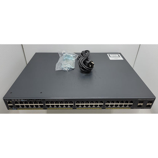 Cisco Ws-C2960X-48Fps-L 48-Port Poe Lan Base Switch