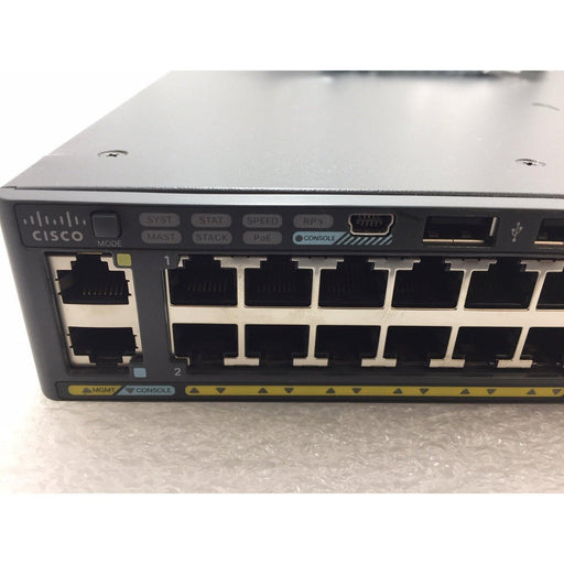 Cisco Ws-C2960X-48Lpd-L 48-Port (12 X Poe+) Lan Base Switch