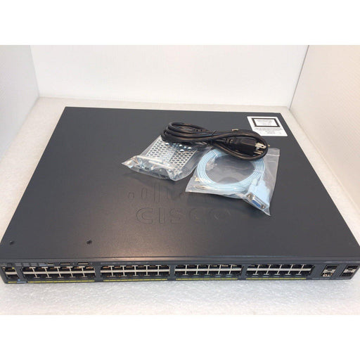 Cisco Ws-C2960X-48Lps-L 48-Port Poe+ Stackable Lan Base Switch