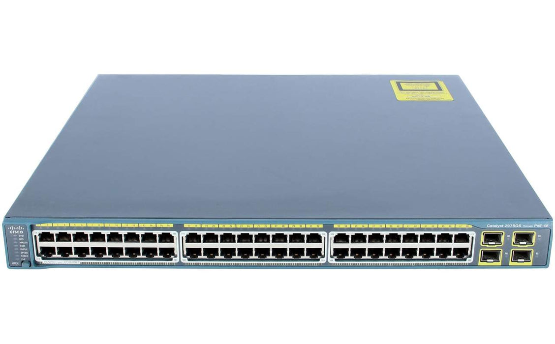 Cisco Ws-C2975Gs-48Ps-L Catalyst 2975-G Series 48-Port Poe Switch