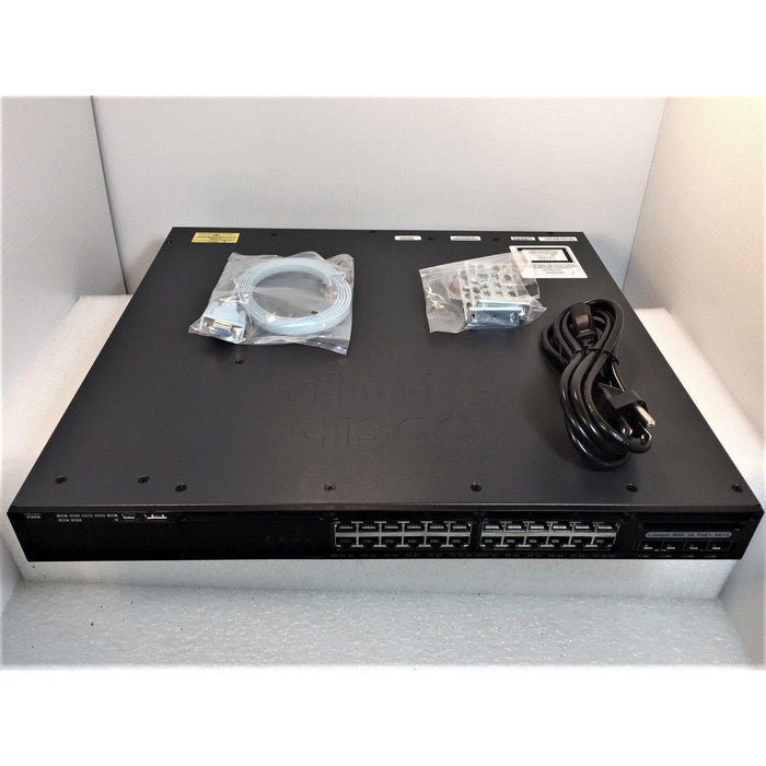 Cisco Ws-C3650-24Ps-S Catalyst 3650 24-Port Poe+ Ip Base Switch