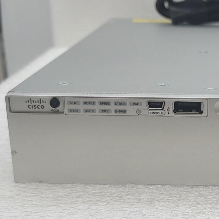 Cisco Ws-C3850-24P-S 24-Port Poe+ Modular Switch