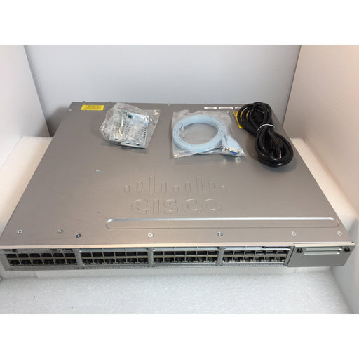 Cisco Ws-C3850-48P-S 48-Port Poe+ Ip Base Managed Switch