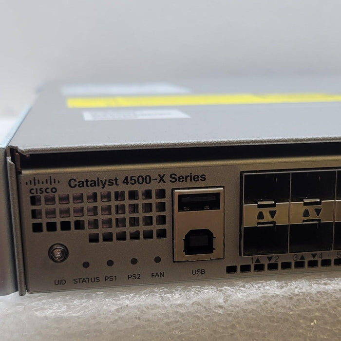 Cisco Ws-C4500X-F-32Sfp+ 32-Port Dual-Power Aggregation Switch