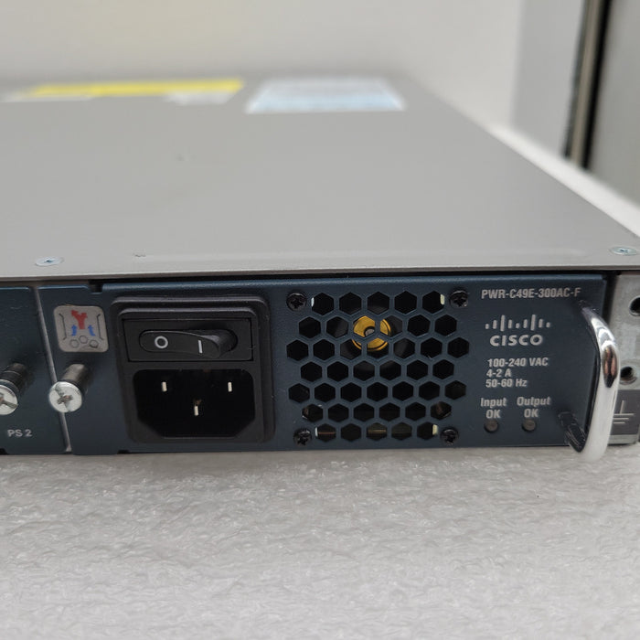Cisco Ws-C4948E-F Catalyst 4900 48-Port Dual Ac Switch