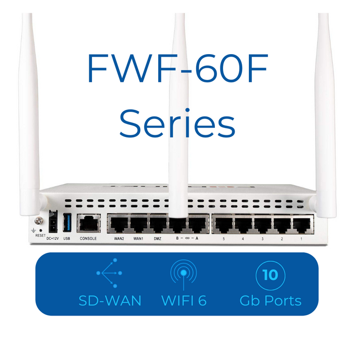 Fortinet FWF-60F-A-BDL-950-36 3 years 24x7 FortiCare Support + 3 years FortiGuard Unified Threat Protection (UTP)