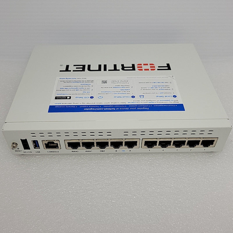 分配器・切替器 Fortinet FortiGate 60F 10GbE Fortinet Fortigate 60F Network Security/Firewall Appliance