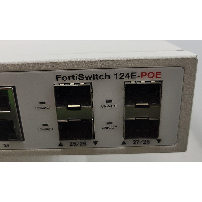 Fortinet Fortiswitch Fs-124E-Poe 24-Port 1Gbe Poe Switch Os 7.2.2