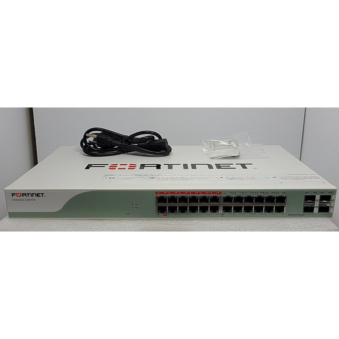 Fortinet Fortiswitch Fs-224D-Poe 20-Port Gbe Poe Switch