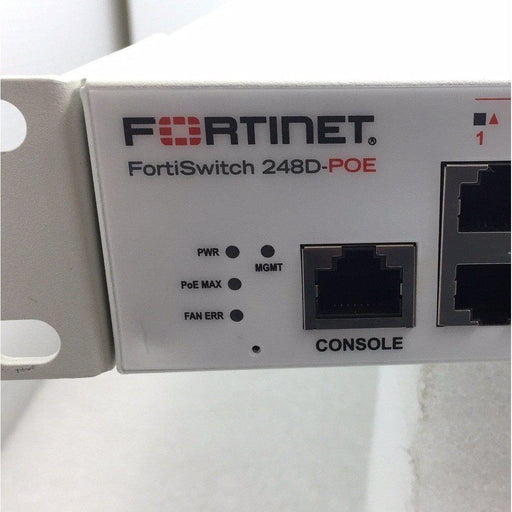 Fortinet Fortiswitch Fs-248D-Poe 48-Port 1Gbe Poe+ Switch