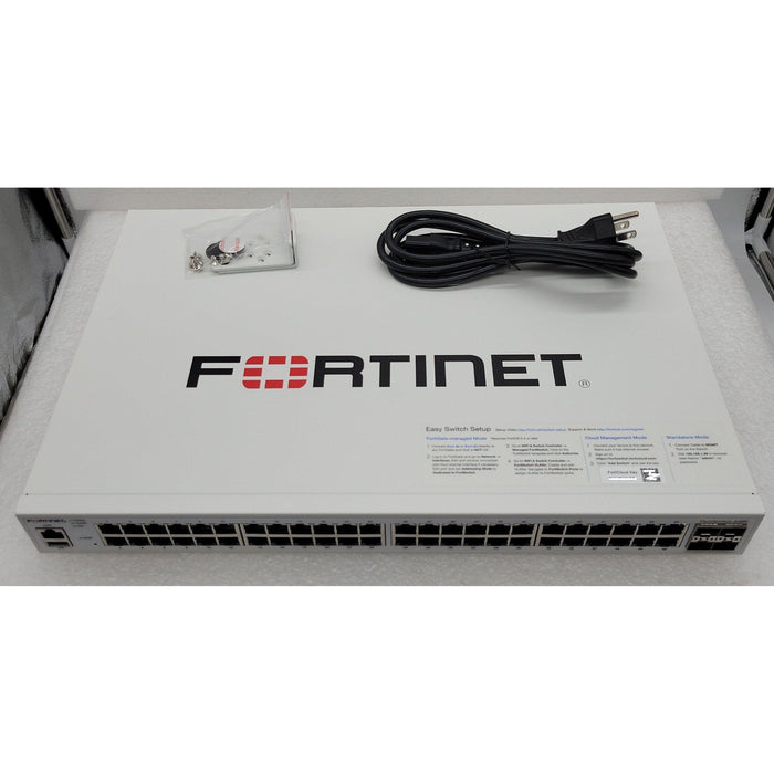 Fortinet Fortiswitch Fs-448E 48-Port Data Switch