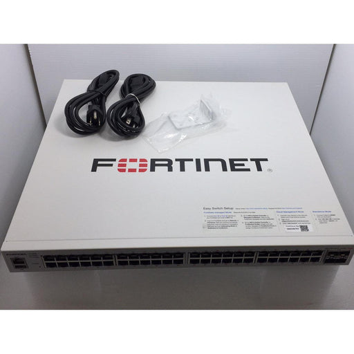 Fortinet Fortiswitch Fs-448E-Poe 48-Port Poe Managed Switch Os 7.0.1