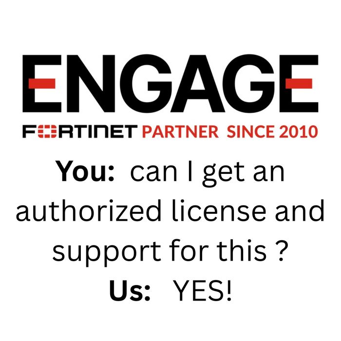 New Fortinet FG-100F Fortigate Firewall - License and Support Ready [*]