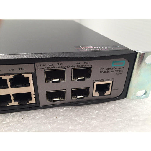 Hp Jg927A 1920 Series 48X 1Ge 4X Sfp Switch