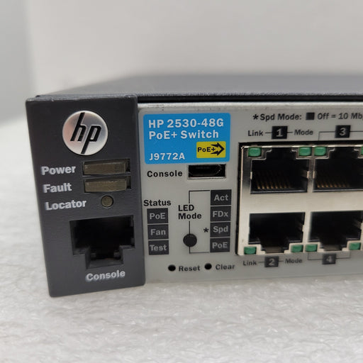 Hpe Branded J9772A 2530-48G-Poe+ 48X Poe+ 4X 1Gb Sfp Switch