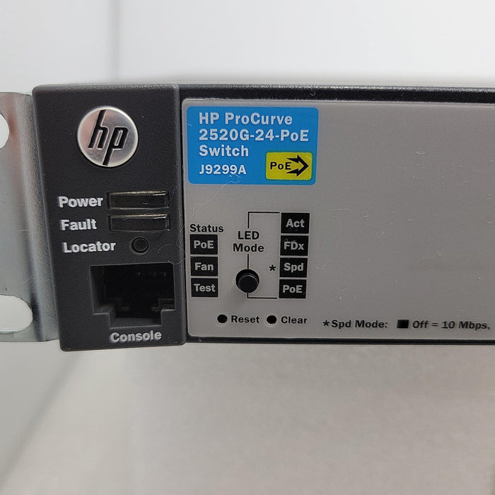 Hpe J9299A 2520 Series 24-Port Managed Switch