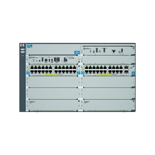 Hpe J9638A 8206-44G-Poe+-2Xg V2 Zl 44X 1Gbe Poe+ 2X 10Ge Sfp+ 4X Slot Switch