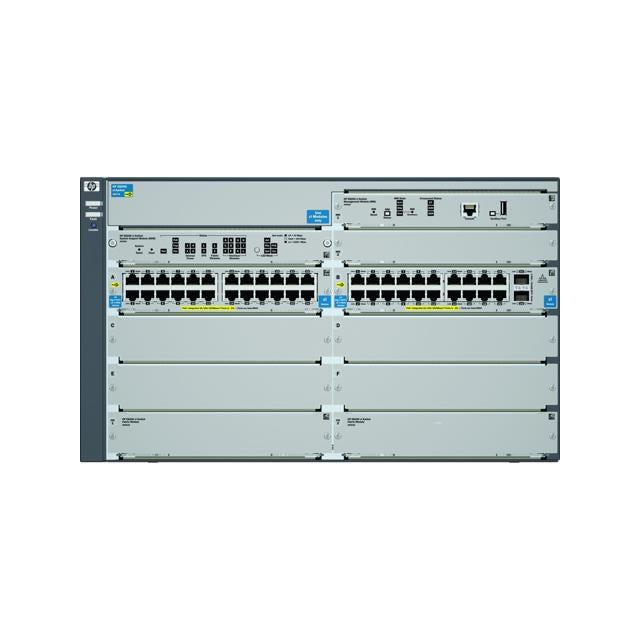 Hpe J9638A 8206-44G-Poe+-2Xg V2 Zl 44X 1Gbe Poe+ 2X 10Ge Sfp+ 4X Slot Switch